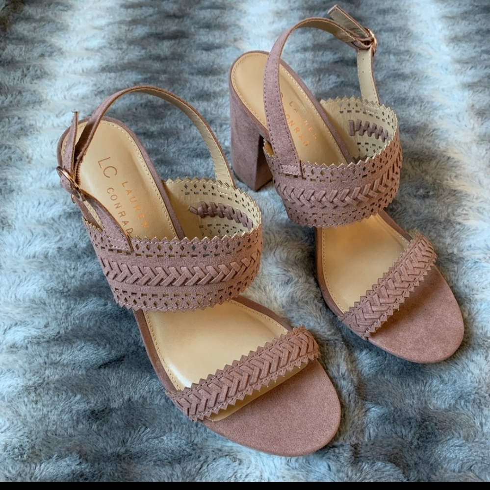 Blush Pink Lauren Conrad Sandals 👡